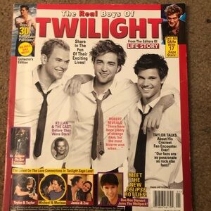 LIFE STORY Magazine: The Real Boys of Twilight ROBERT PATTINSON + TAYLOR LAUTNER